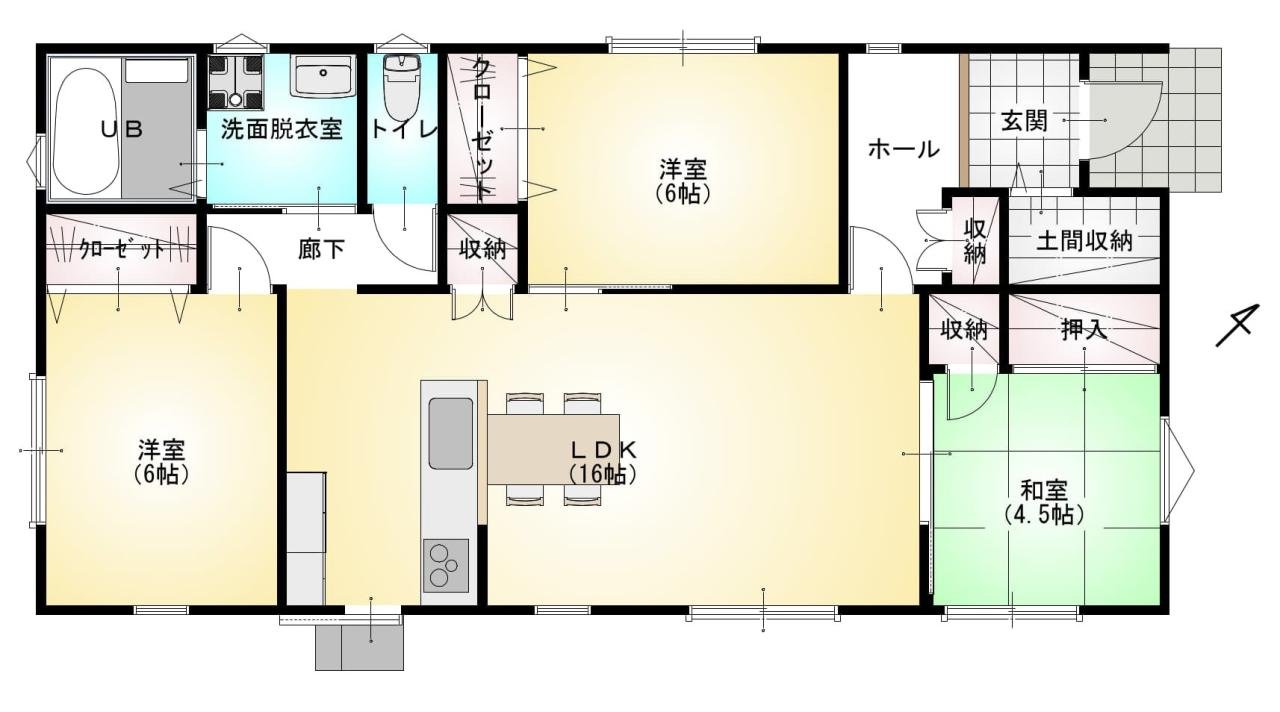 東海1-I平面図